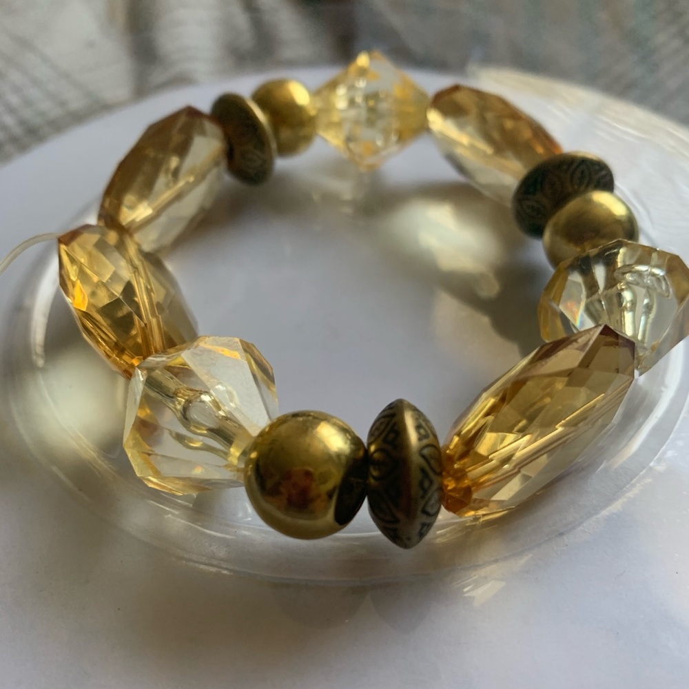 Handmade Topaz inspired bracelet
